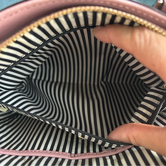 Kate Spade Cameron Street Lottie Safiano Leather Crossbody Bag Medium in Pink - Picture 11 of 15